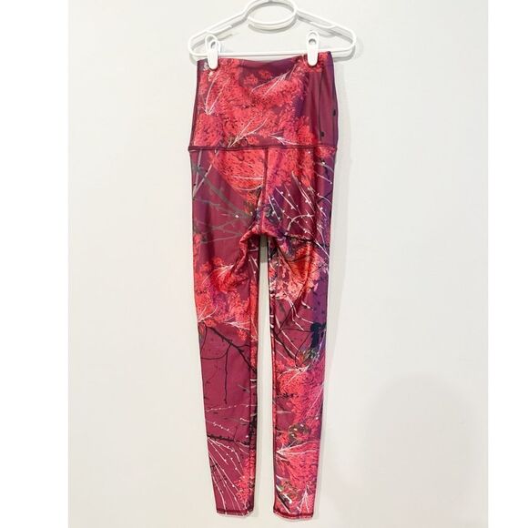 Emily hsu pink red tree leggings - Picture 2 of 3